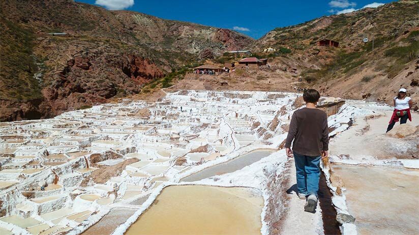 maras in the sacred valley map