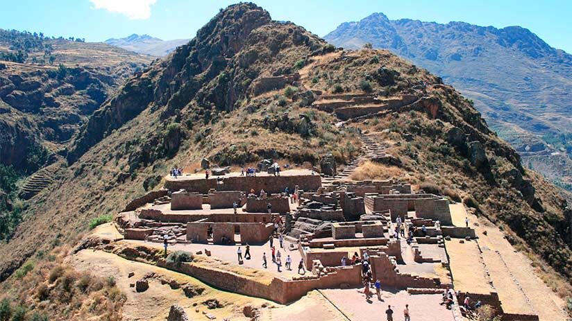 pisac in the sacred valley map