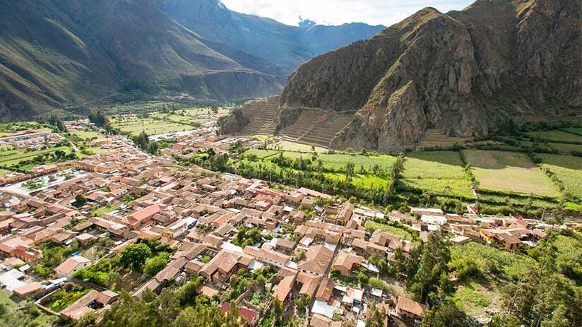 traditional route of sacred valley map