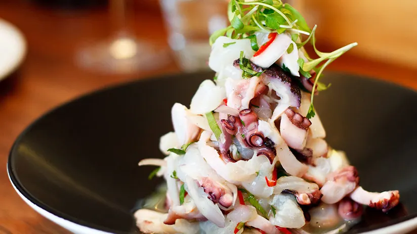 peruvian ceviche octopus