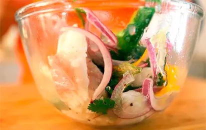 peruvian ceviche salad