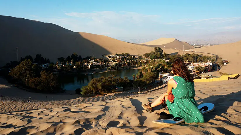 history huacachina oasis