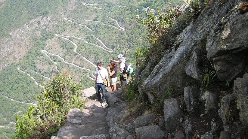 huayna picchu climb up