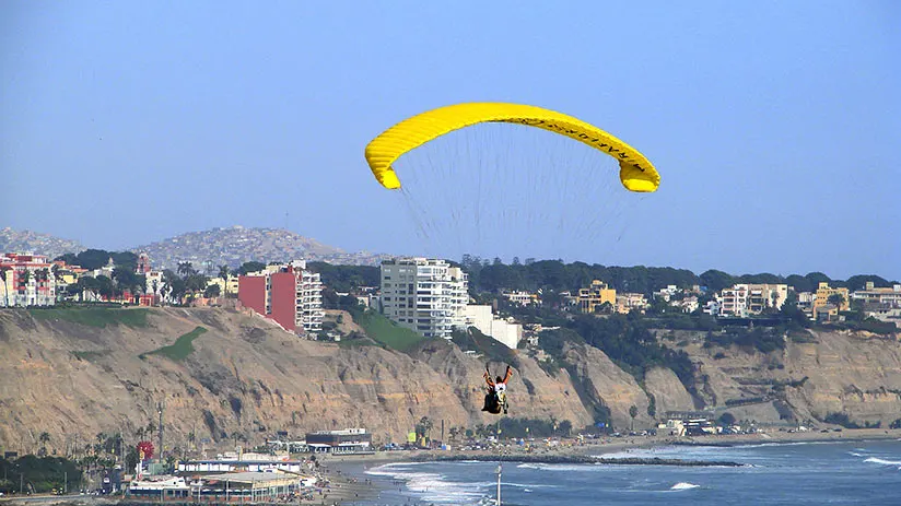 family vacation ideas paragliding lima