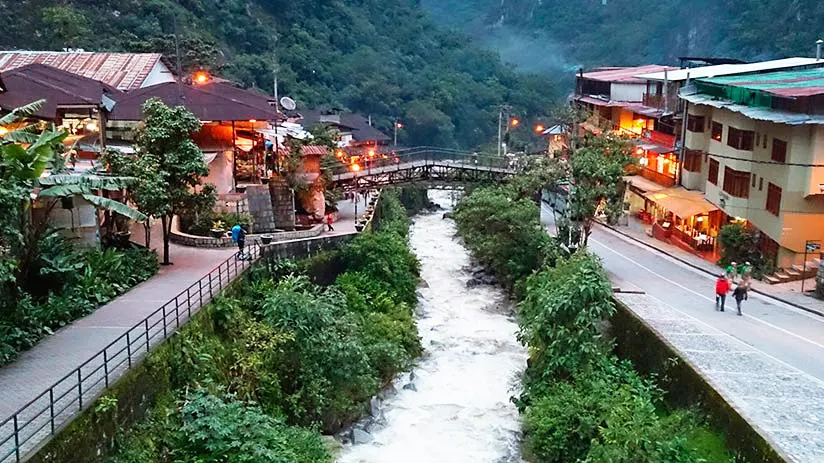 get to machu picchu by aguas calientes