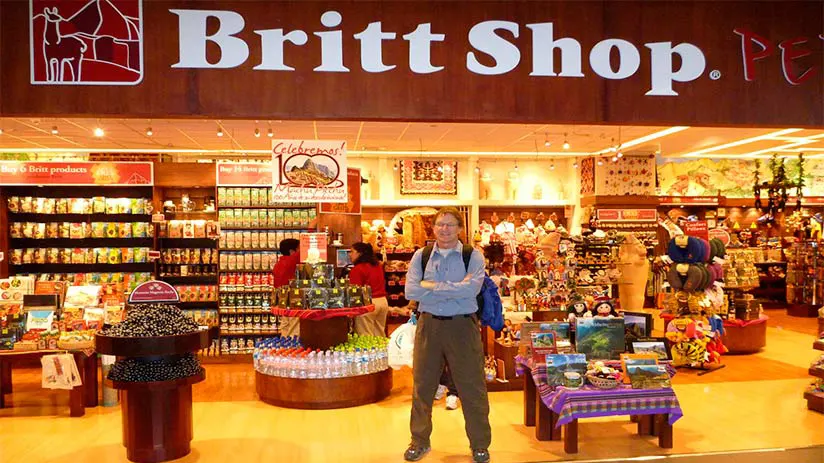 lima airport britt shop