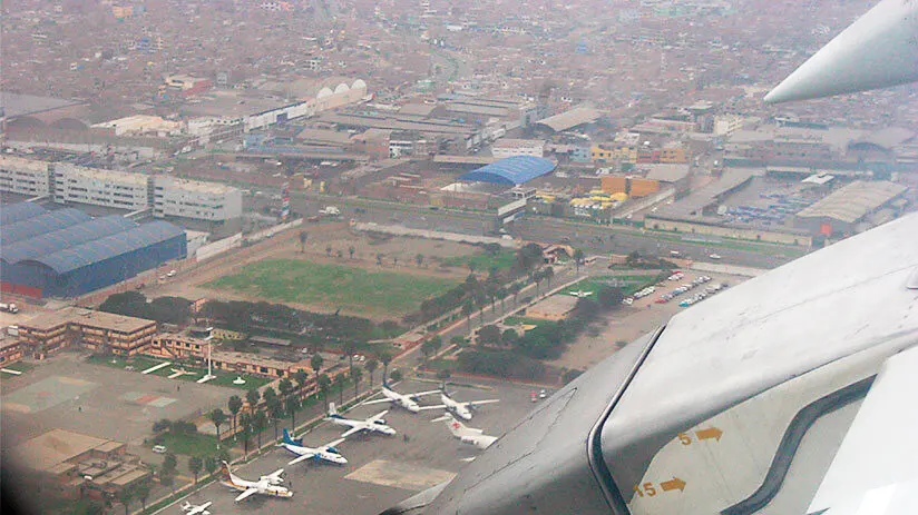 lima airport location