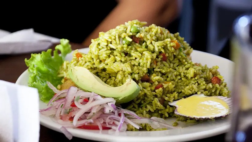 rice with duck peru food