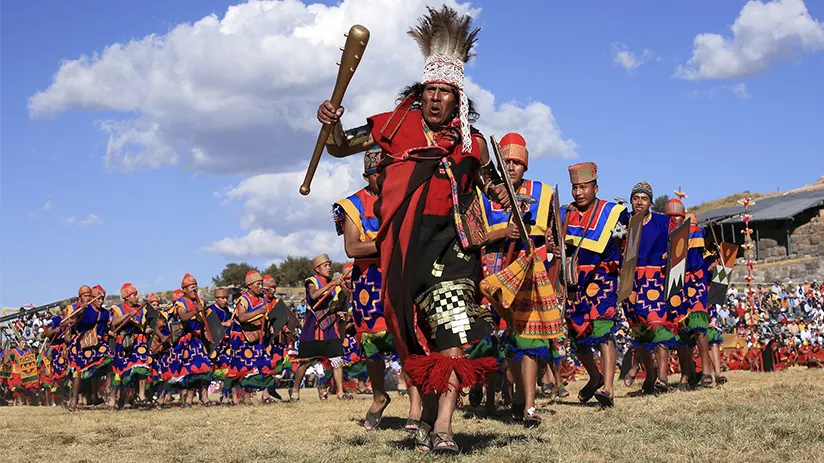 a little bit of history inti raymi