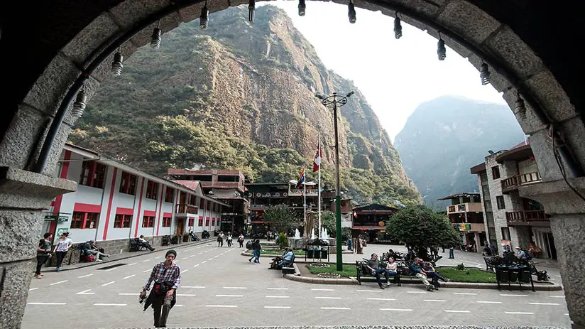 aguas calientes history