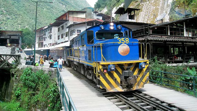 train to aguas calientes