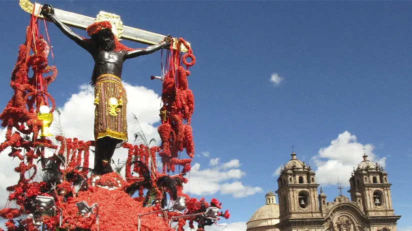 the lord of earthquakes procession