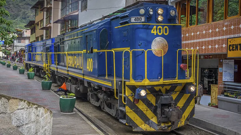 Train in Machu Picchu