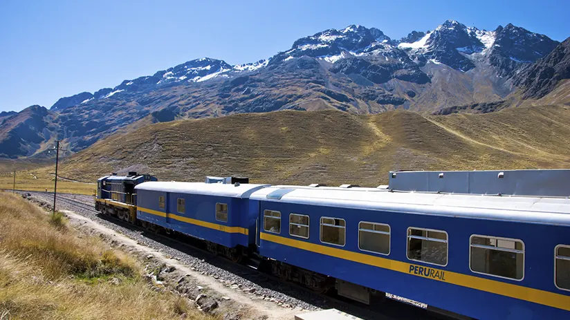 train to Machu Picchu