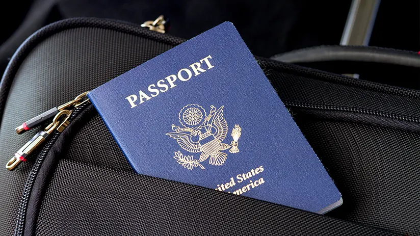 Personal documents travel