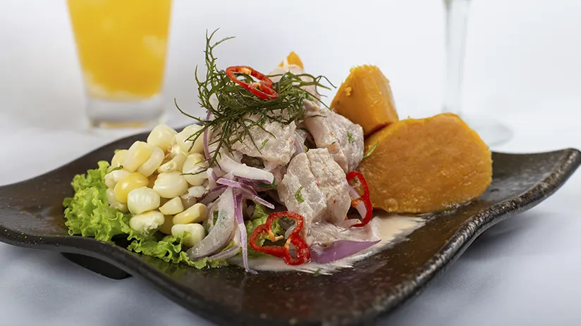 Peruvian ceviche