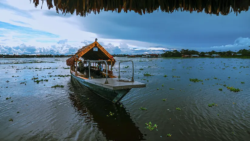 Navigating mighty rivers in the Peruvian Amazon