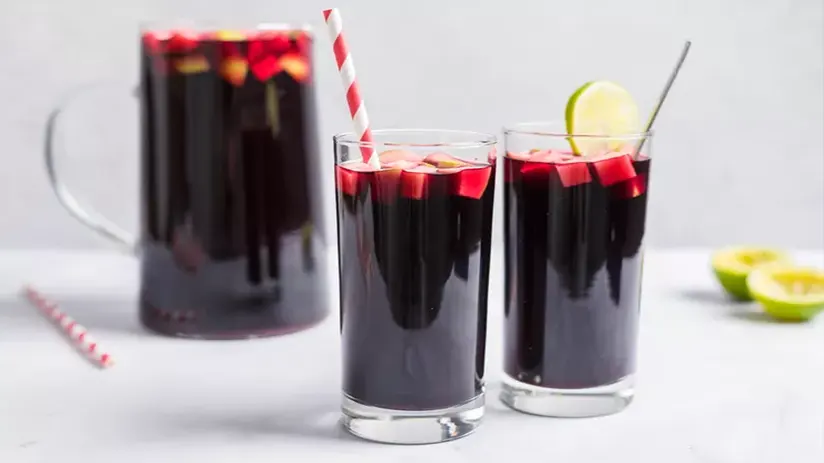 Chicha morada beverage