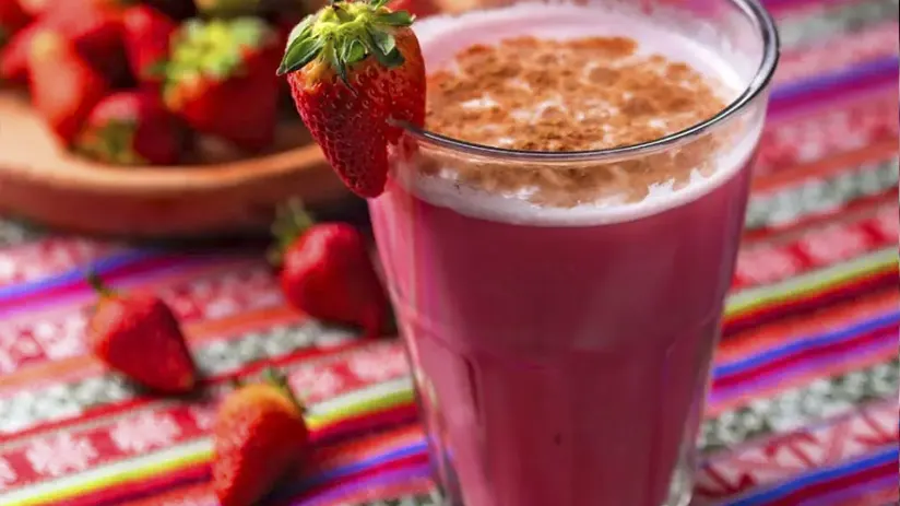 Frutillada natural drink