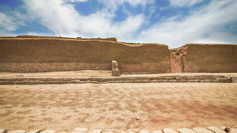 Pachacamac city in Lima