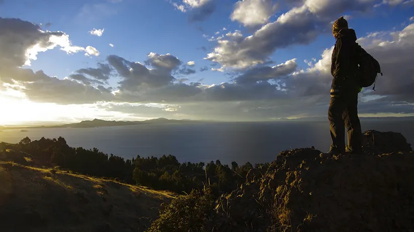 Amantani Island in Lake Titicaca