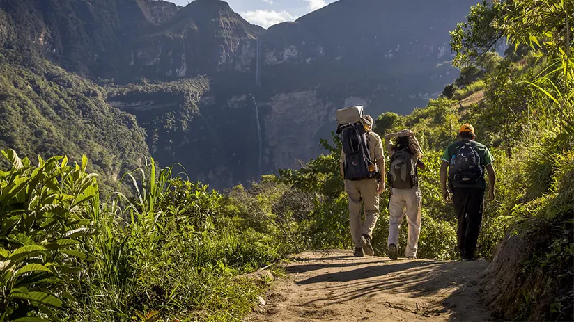 Getting Gocta waterfall