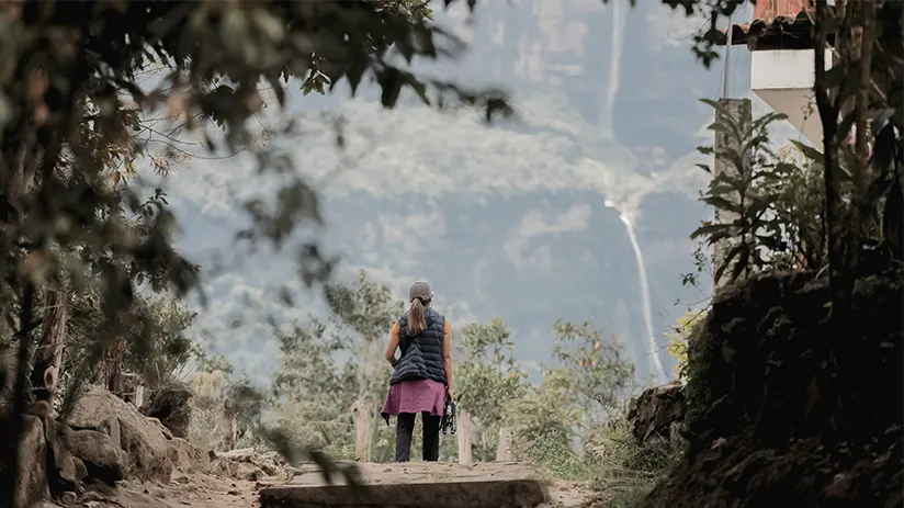 Visiting Gocta waterfall
