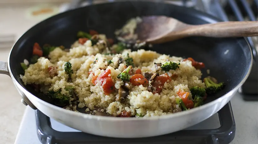 Quinoa Peruvian dishes