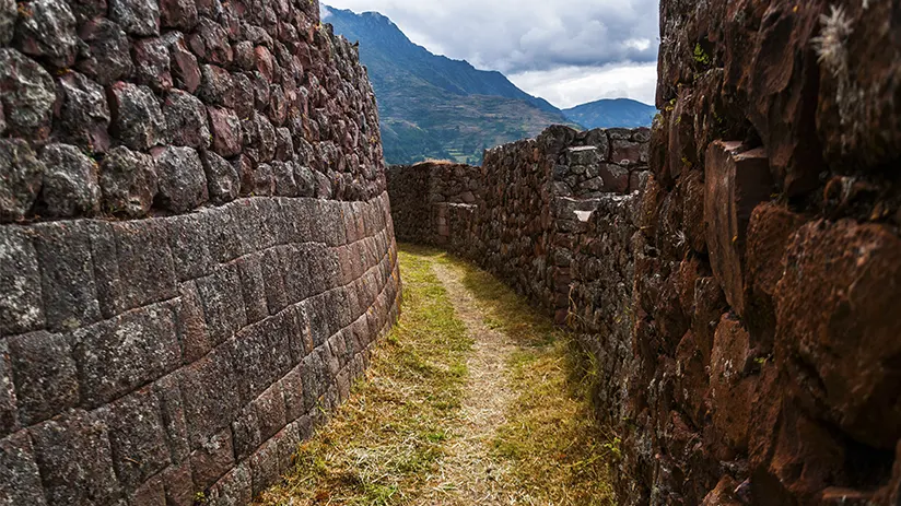 Main archaeological Pisac areas