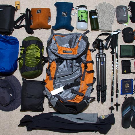 What to pack inca Trail