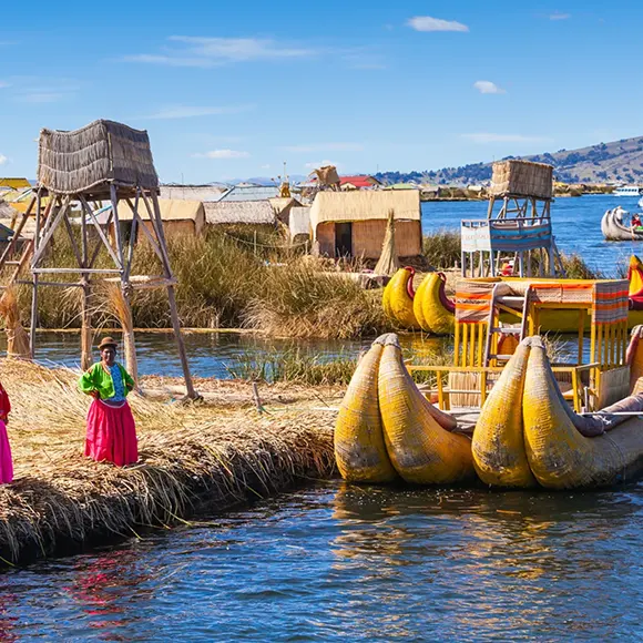 Lake Titicaca in Puno