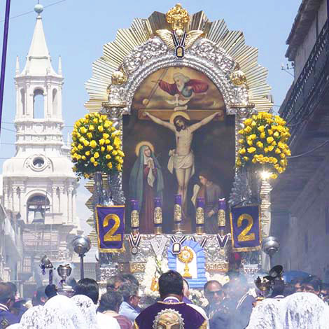 Religious festivals: Señor de los Milagros