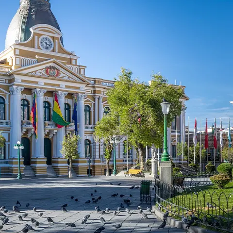 la paz square bolivia
