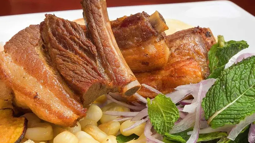 Chicharron Peruvian food