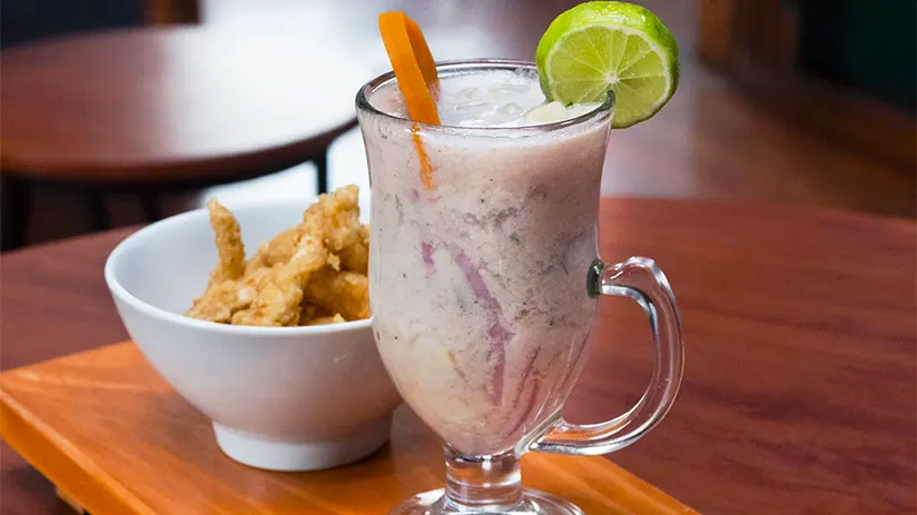 Tiger milk Peruvian food