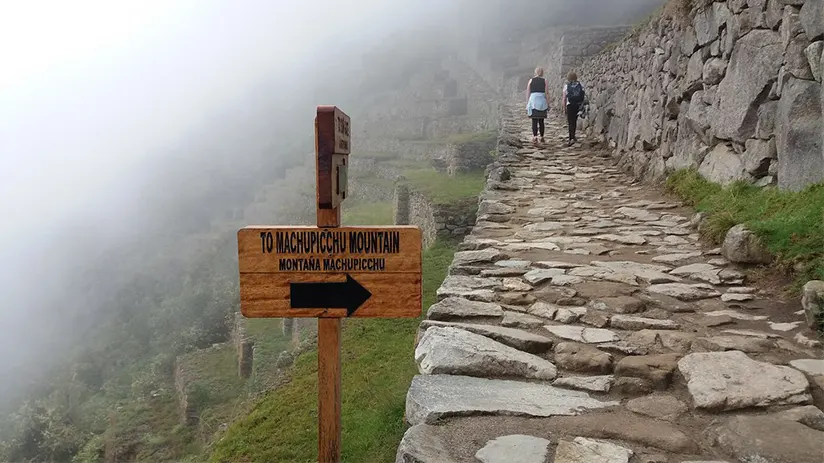 Machu Picchu mountain entrance