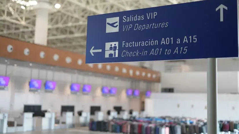 Jorge Chavez International Airport layout