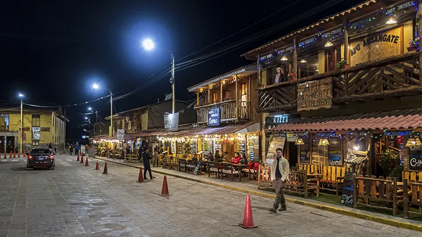 Local food in Ollantaytambo