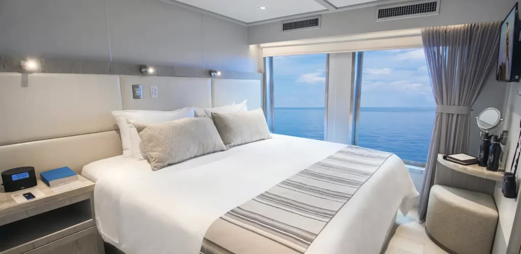 Stylish staterooms