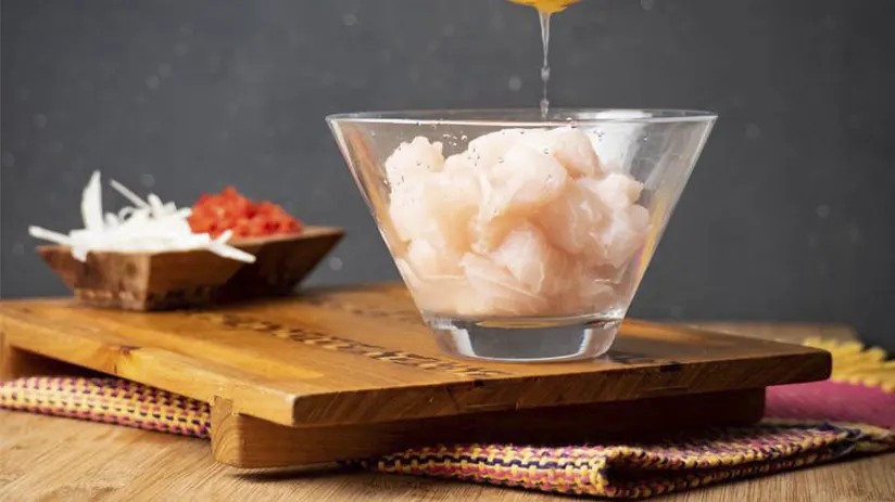 Prepare the lime juice