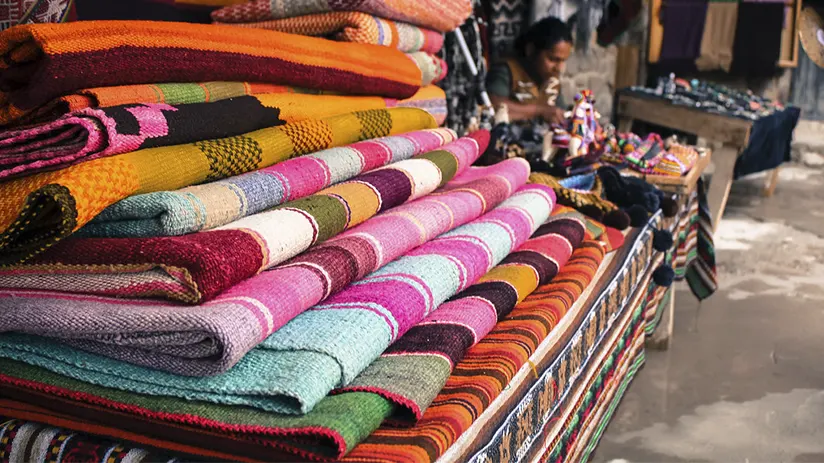 Shop in the Ollantaytambo market