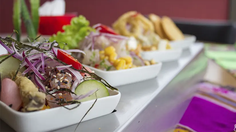 Variations of ceviche