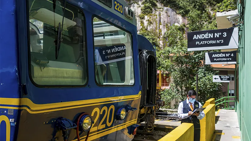Take the train from Cusco
