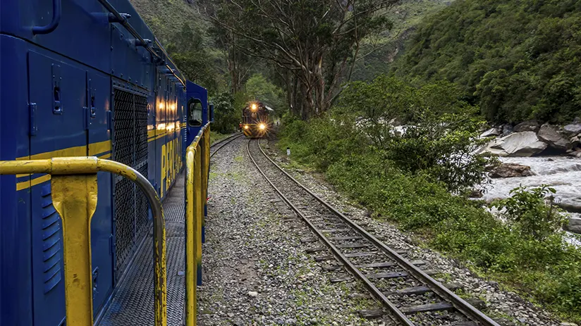 Train ticket to Machu Picchu