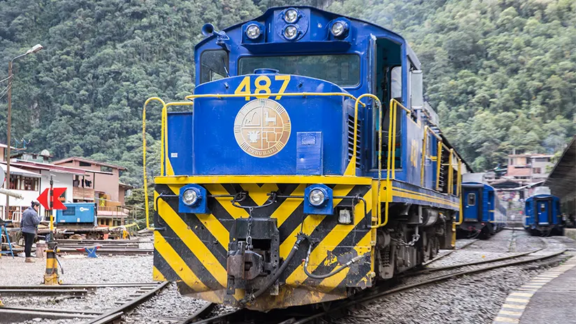 Train to get to Machu Picchu