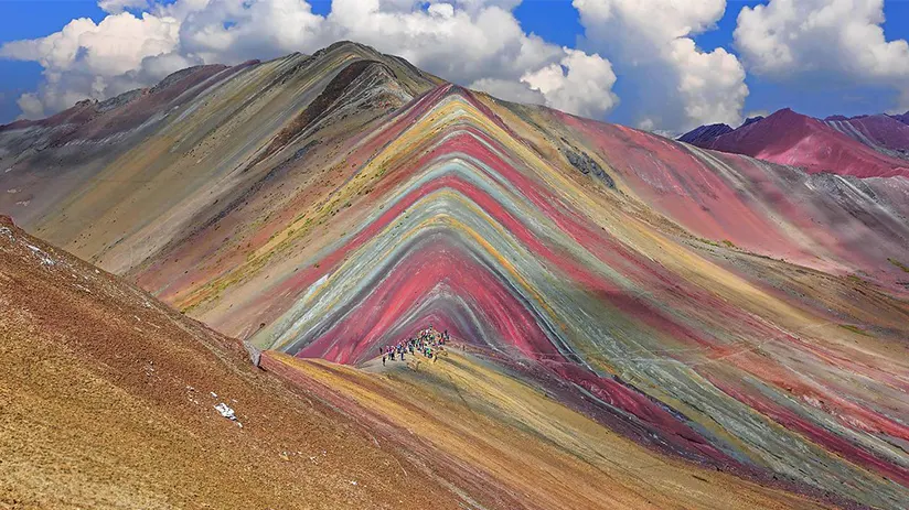 Vinicunca and Palcoyo Mountain
