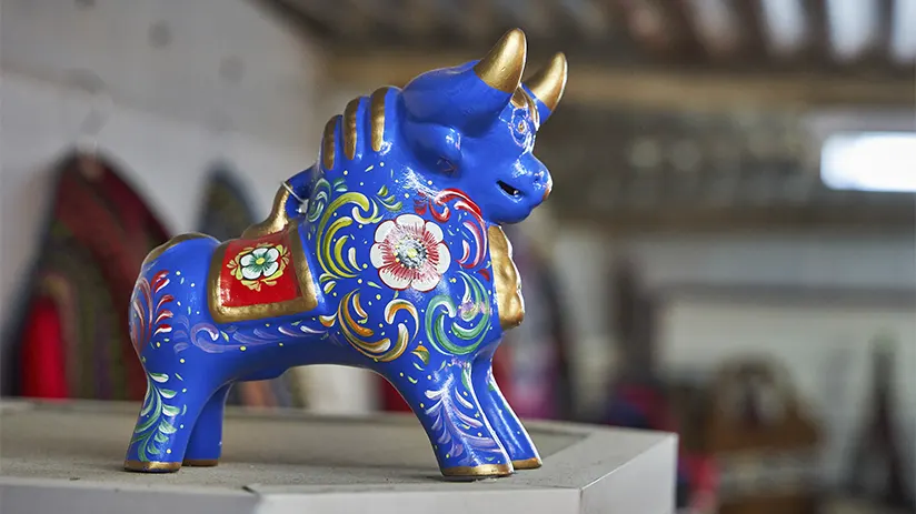 Peruvian toritos souvenirs