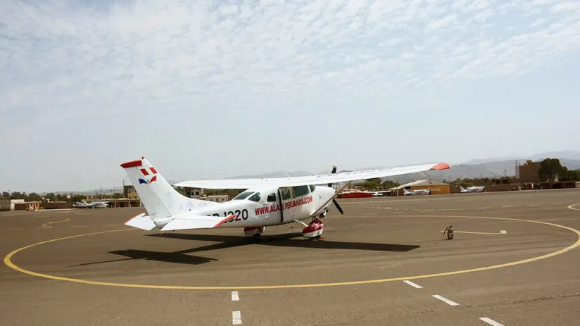 Plane in Nazca