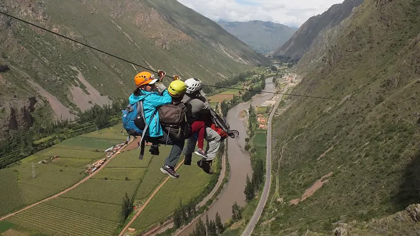 Zip line alternative to reach