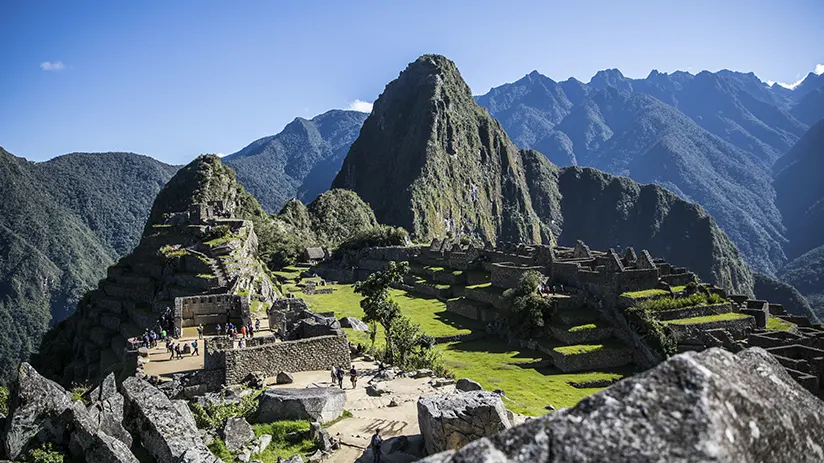 Machu Picchu panoramic view